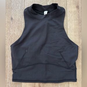 Lululemon Mock Neck Crop Tank Size 4